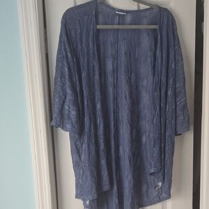 Blue Lace Cardigan